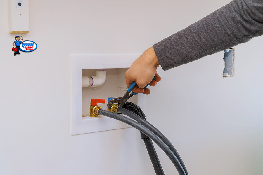 How to Replace A Washing Machine Hose Rooter Hero Plumbing of Mesa